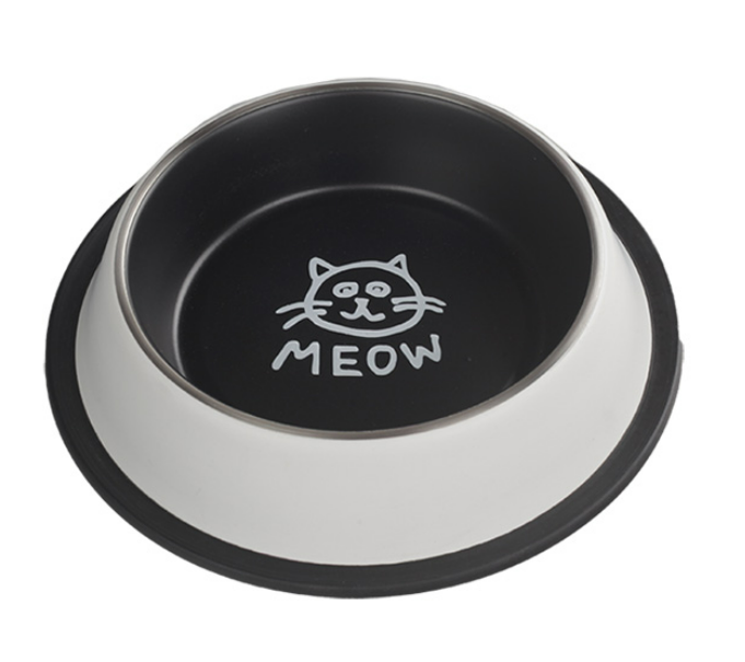 ORİPET KEDİ DESENLİ MAMA KABI 8OZ-12CM