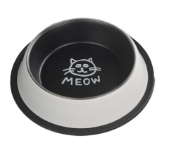 ORİPET KEDİ DESENLİ MAMA KABI 8OZ-12CM