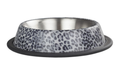 ORİPET BEYAZ LEOPAR DESEN MAMA KABI 24OZ-17CM