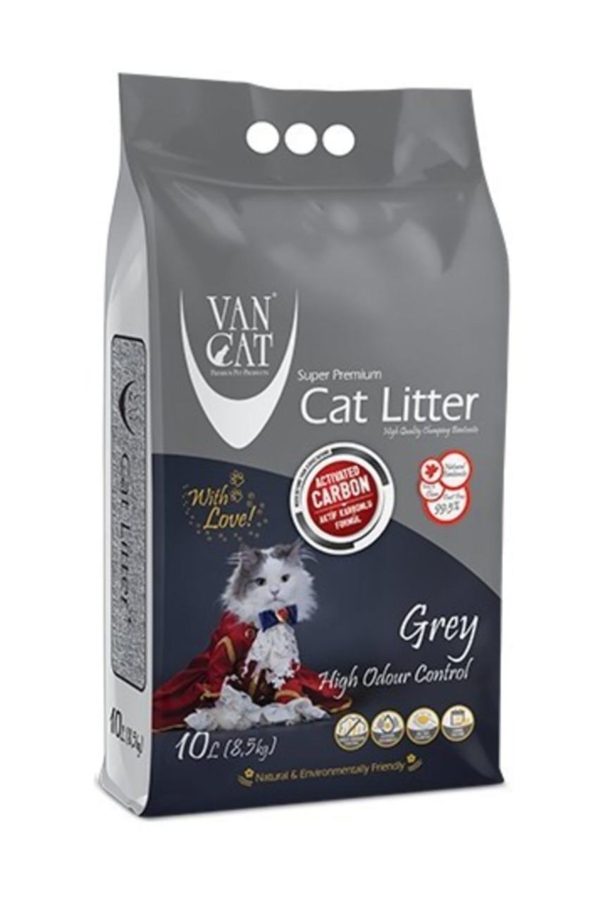 VANCAT AKTİF KARBONLU KEDİ KUMU 10 LT