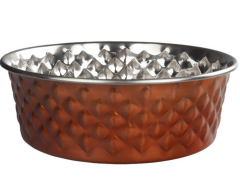 ORİPET GOLD  ELMAS DESENLİ MAMA KABI 17.5 CM