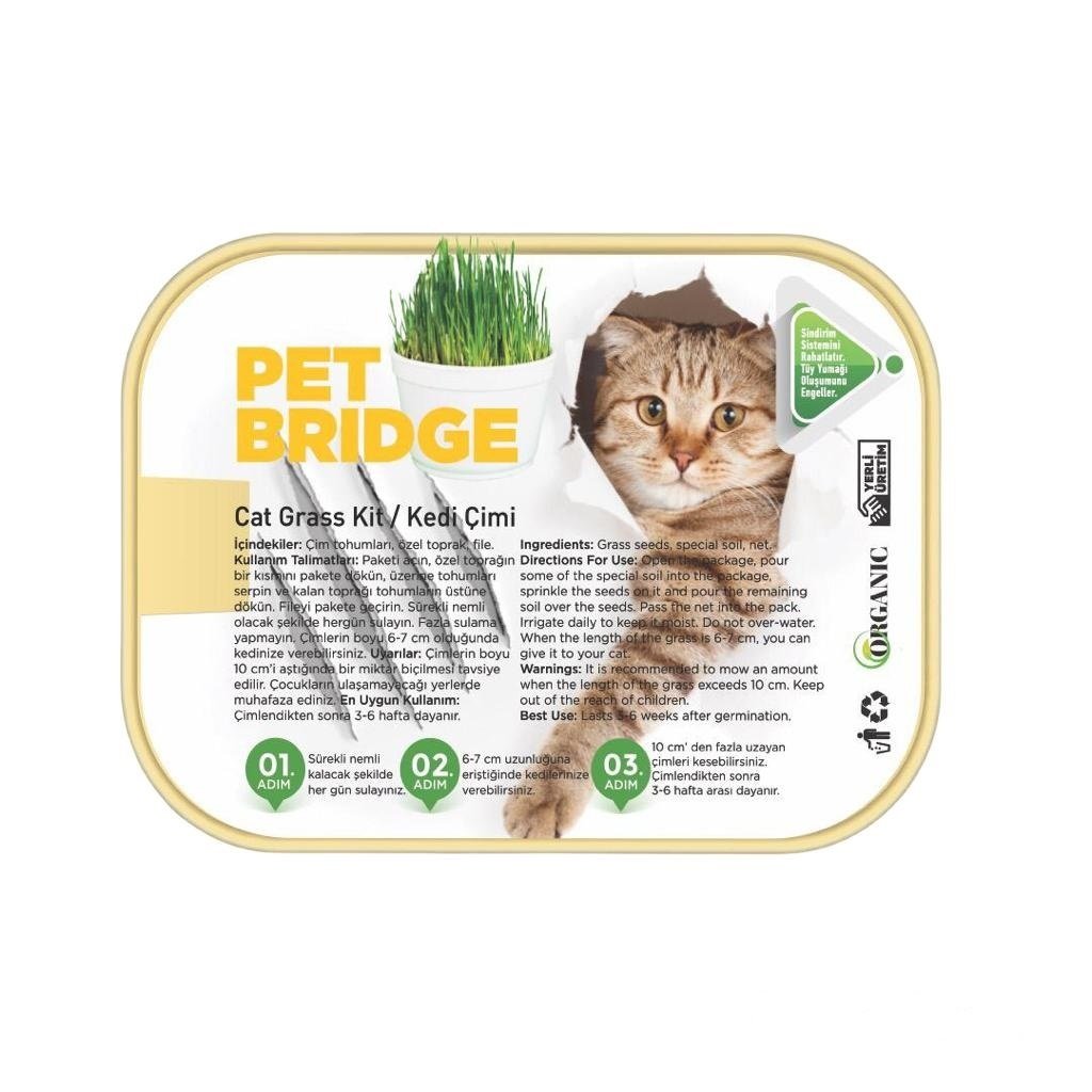PETBRİDGE KEDİ ÇİMİ