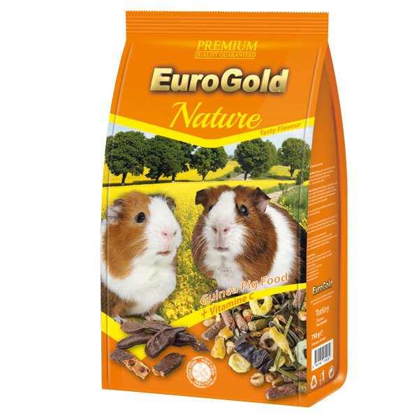EUROGOLD GUİNEA PİG YEMİ 750 GR (KUTU İÇİ 5 ADETTİR)