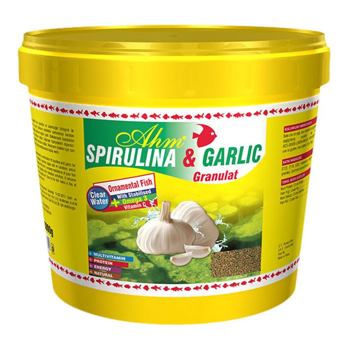 31752 SPİRULİNA GARLİC GRANULAT KOVA 3 KG