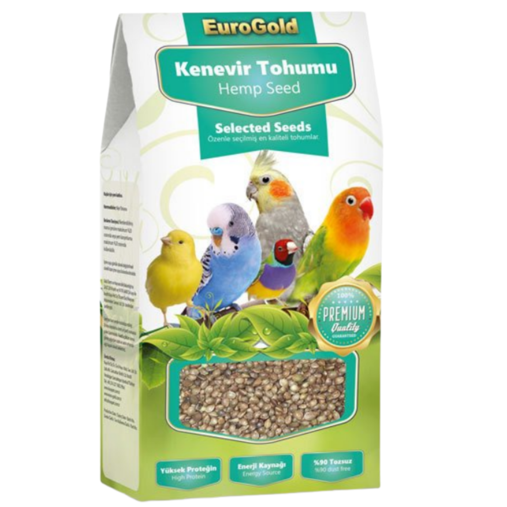 EUROGOLD KENEVİR TOHUMU 100 GR (KUTU İÇİ 10 ADETTİR)