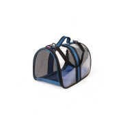 BACCO MİLANO ŞEFFAF ÇANTA MAVİ 44X28X28 CM