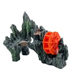 GL1025 DEĞİRMENLİ AKVARYUM DEKORU 13X6,8X9,8 CM 169 GR