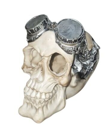 GR1301 İSKELET KAFA AKVARYUM DEKORU 13*9*11.5 CM 250 GR7*14.3 CM 300 GR