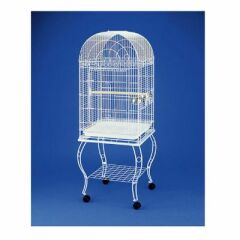 PAPAĞAN AYAKLI KAFES 902AB BEYAZ 51X51X152 CM
