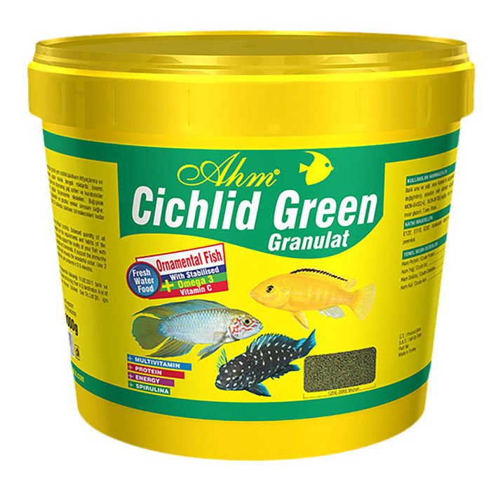 30588 CİCHLİD GREEN GRANULAT 3 KG KOVA
