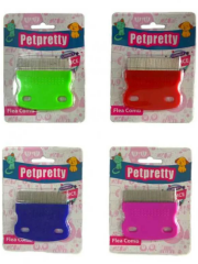 KEDİ KÖPEK SİLİKON SAPLI  PİRE TARAĞI