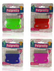 KEDİ KÖPEK SİLİKON SAPLI  PİRE TARAĞI