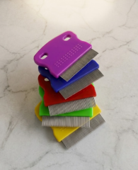 KEDİ KÖPEK SİLİKON SAPLI  PİRE TARAĞI