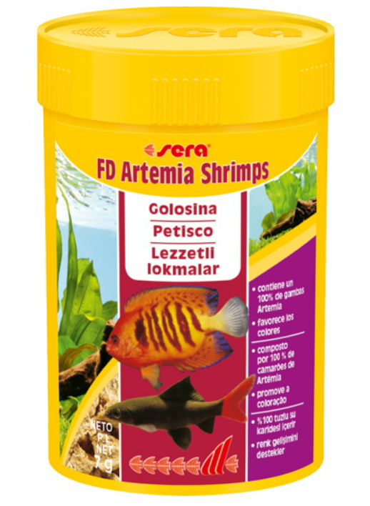 SERA FD ARTEMİ SHRİMP NATURE 100 ML