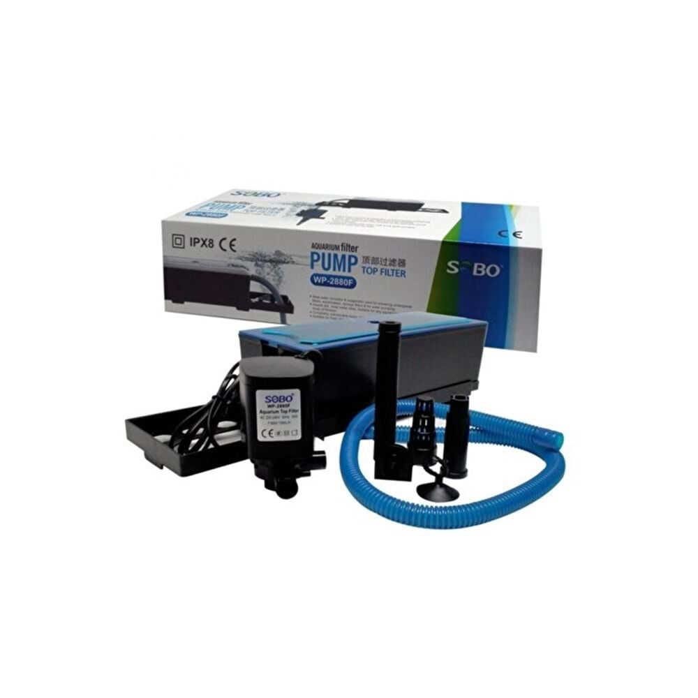 SOBO WP-2880F TEPE FİLTRE 30W 1800L/H