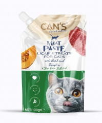 CANS LAMB&PUMPKIN ET EZMESİ 100 GR ( KUTU İÇİ 12 ADETTİR)