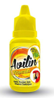 AVİLİN 40 ML(KUŞ VİTAMİN) (KUTU İÇİ 12 ADETTİR)