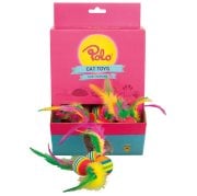POLO RENKLİ TOP TÜY KUYRUKLU 3,5 CM