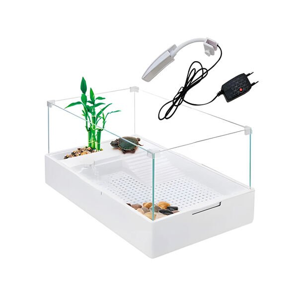 745-TA-600 SOBO CAM KAPLUMBAĞA BAHÇESİ FİLTRE-LAMBALI 60X35X25 CM