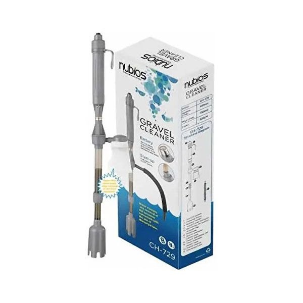 670-CH729 NUBİOS ELEKTRİKLİ DİP SÜPÜRGE SETİ 45-75 CM