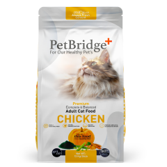 PETBRİDGE TAVUK ETLİ YETİŞKİN KEDİ MAMASI 12 KG