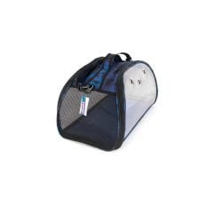 ŞEFFAF ÇANTA MAVİ KAMUFLAJ 50X28X28CM