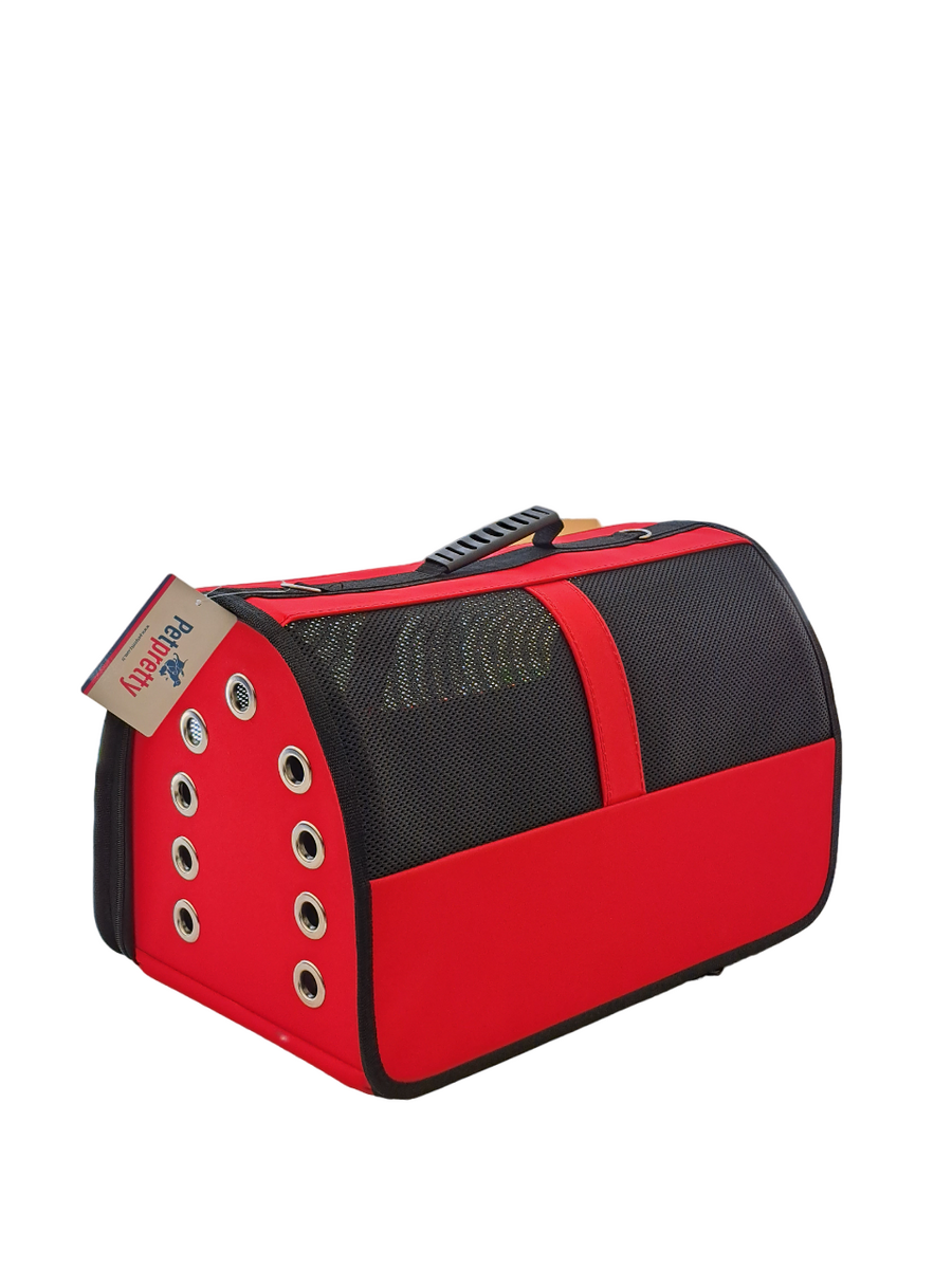 BÜYÜK BOY FİLELİ ÇANTA KIRMIZI