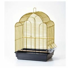 KAFES BOMBE ÇATILI PİRİNÇ 161AG 42X30X56 CM