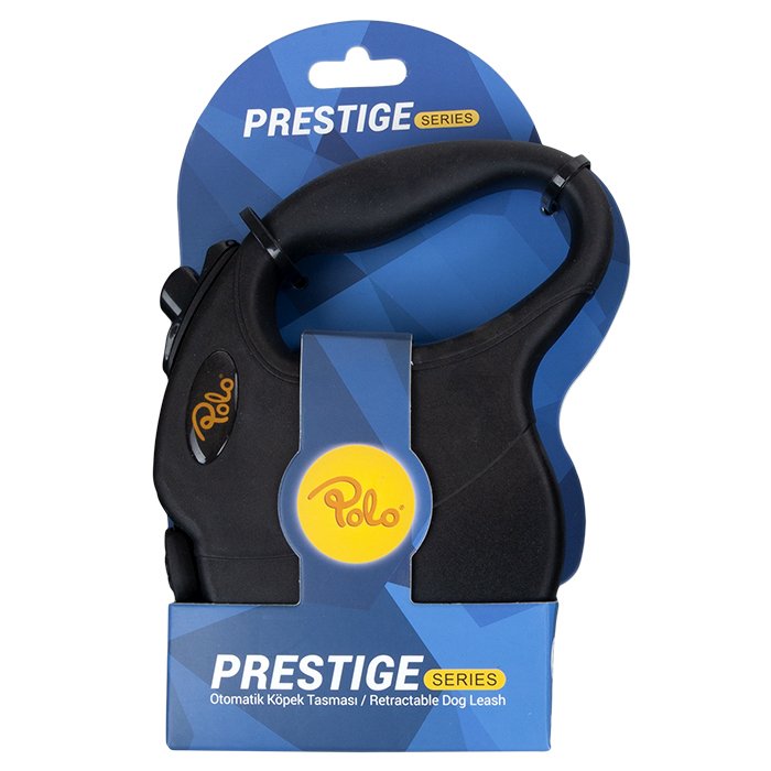POLO PRESTİGE SİYAH OTO TASMA S 4M/10 KG