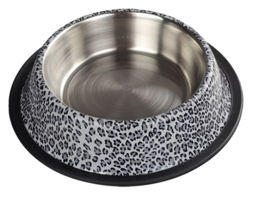 ORİPET MAMA KABI BEYAZ LEOPAR DESENLİ 8OZ-12CM