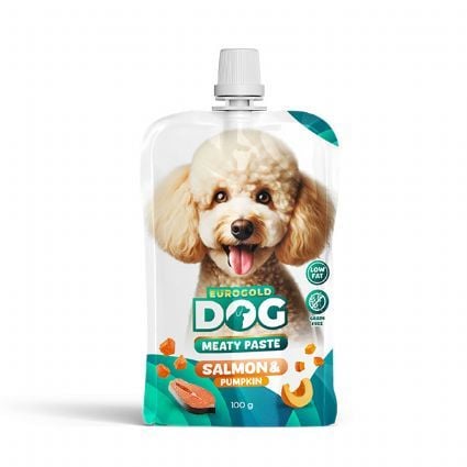 EUROGOLD DOG ET EZMESİ SOMON-BALKABAĞI 100 GR