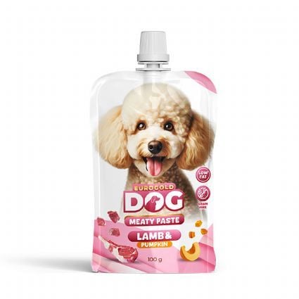 EUROGOLD DOG ET EZMESİ KUZU-BALKABAĞI 100 GR