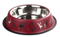 ORİPET BORDO  YILBAŞI DESEN MAMA KABI 8 OZ-12CM