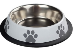 ORİPET MAMA KABI BEYAZ PATİ DESENLİ 16 OZ-15.5CM