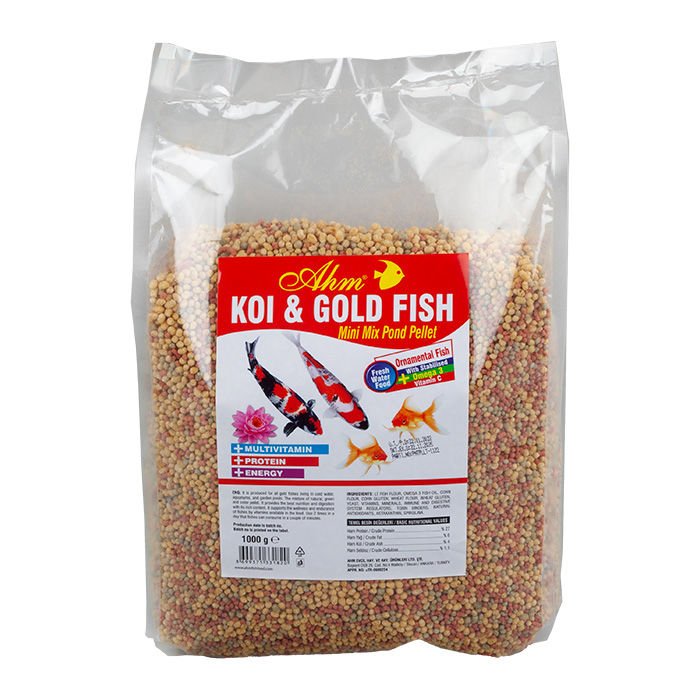 31820 KOİ GOLD FİSH MİNİ MİX PELLET 1 KG