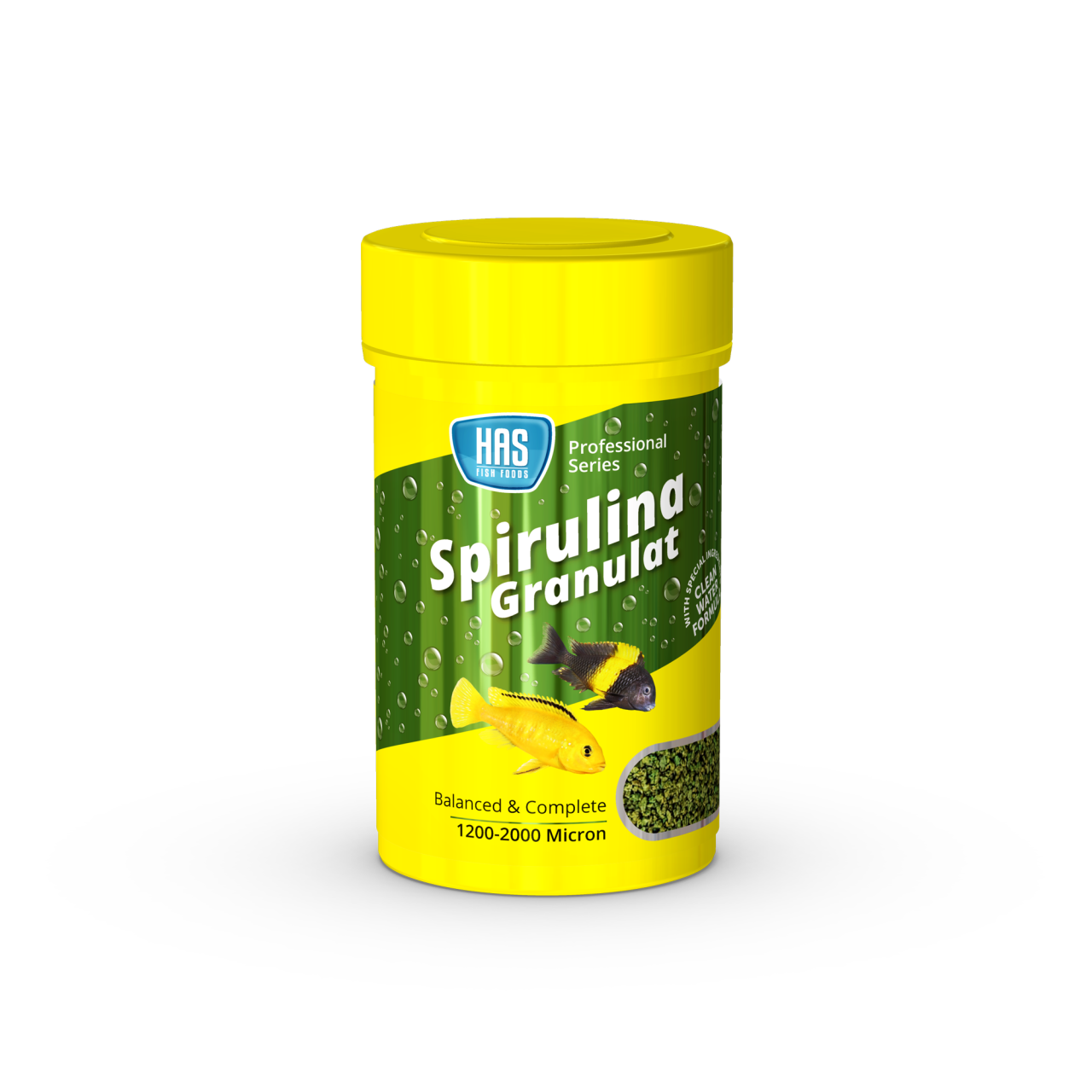 HAS SPIRULINA GRANULAT 350 GR 1000 ML