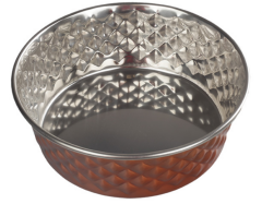 ORİPET GOLD  ELMAS DESENLİ MAMA KABI 11 CM