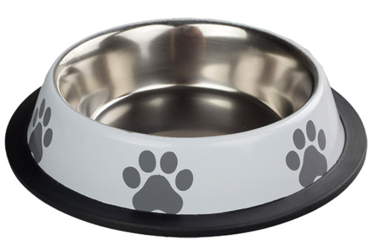 ORİPET BEYAZ PATİ DESENLİ 32OZ 18CM