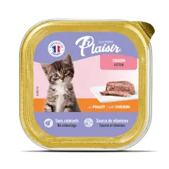 PLAİSİR PATE KİTTEN CHİCKEN 100 GR (ADET FİYATIDIR)
