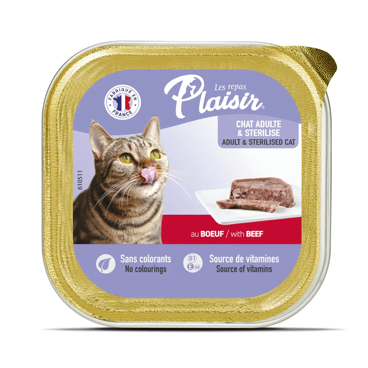 PLAİSİR PATE BEEF 100 GR (ADET FİYATIDIR)