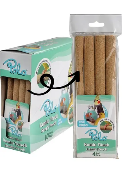 POLO KUMLU TÜNEK 4 ADET  (KUTU İÇİ 10 ADETTİR)