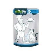 MASTER BALIKLI POUCH KEDİ MAMASI 80 GR((KOLİ İÇİ 24 ADETTİR)