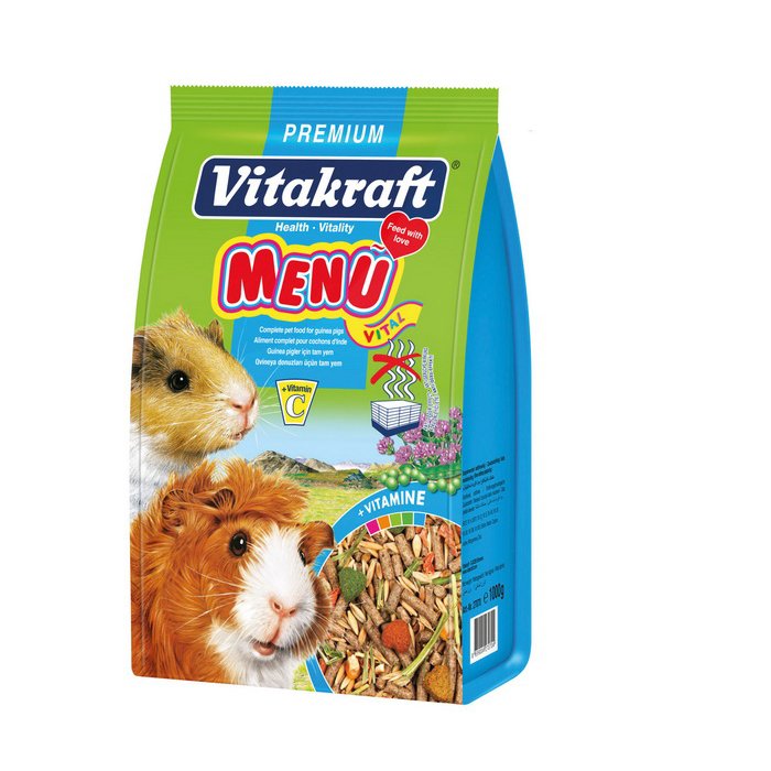 VİTAKRAFT 1000 GR GİNEPİG MENU VİTAL PREMİUM (5'Lİ)