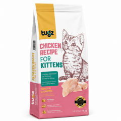 TUGZ TAVUKLU YAVRU KEDİ MAMASI 15 KG
