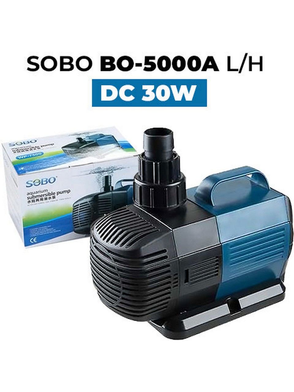 745-BO-5000A SOBO SUMB POMPASI 30 W 5000 LT/H 3,6 M