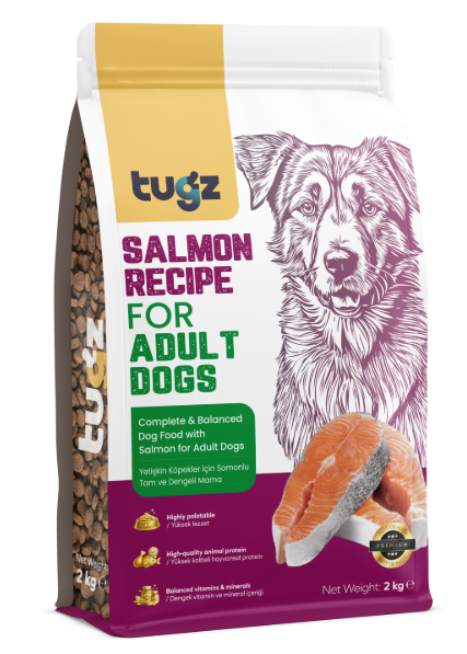 TUGZ SOMONLU YETİŞKİN KÖPEK MAMASI 2 KG
