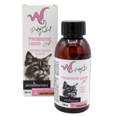 WHİTE VETERİNARY KEDİLER İÇİN SİNDİRİM DESTEĞİ LİKİT 100 ML