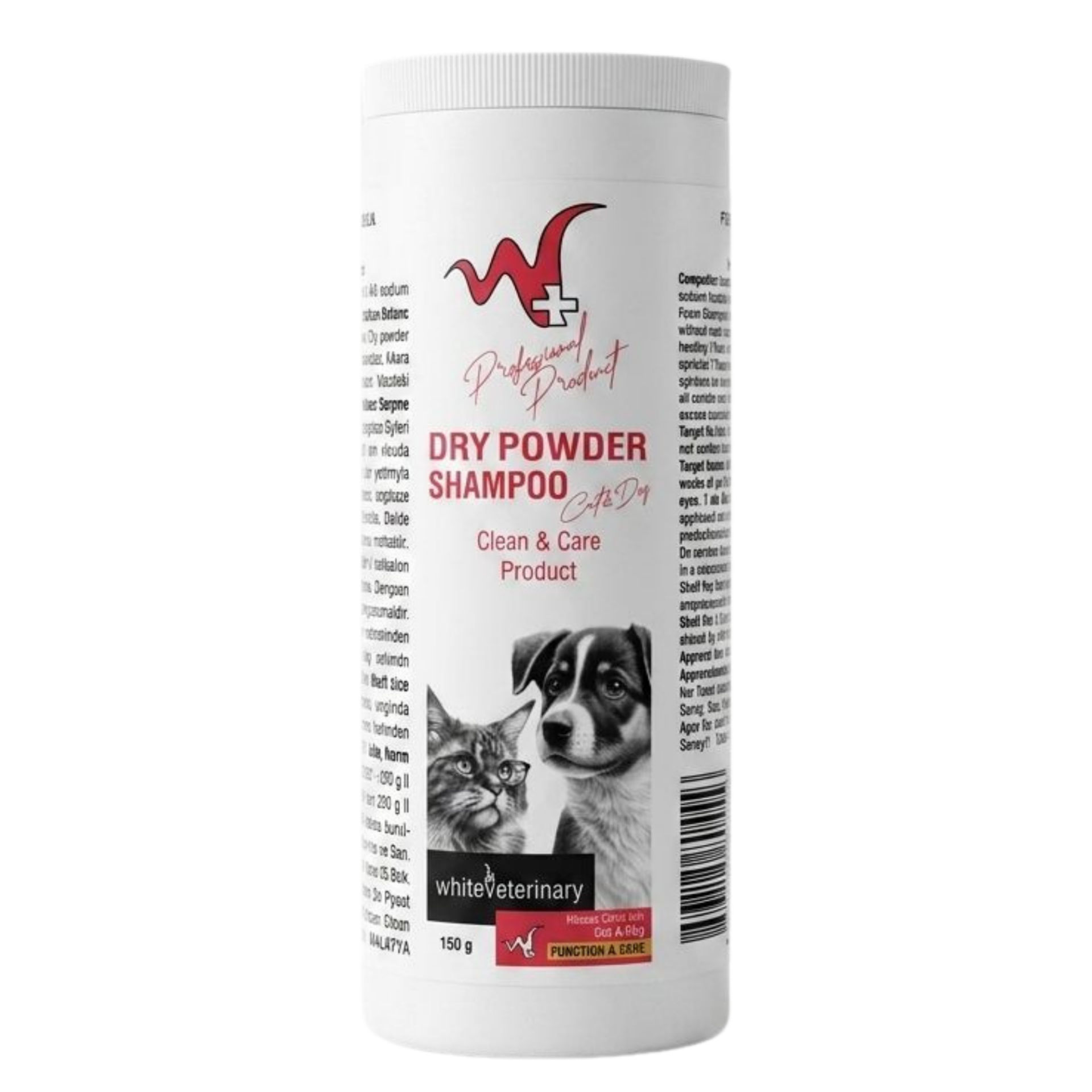 WHİTE VETERİNARY KEDİ-KÖPEK KURU ŞAMPUAN 150GR