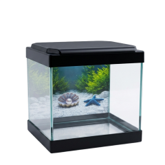 TUĞPET POSTERLİ MİNİ AKVARYUM 20X18,5X14,5 CM ( KOLİ İÇİ 12 ADETTİR)