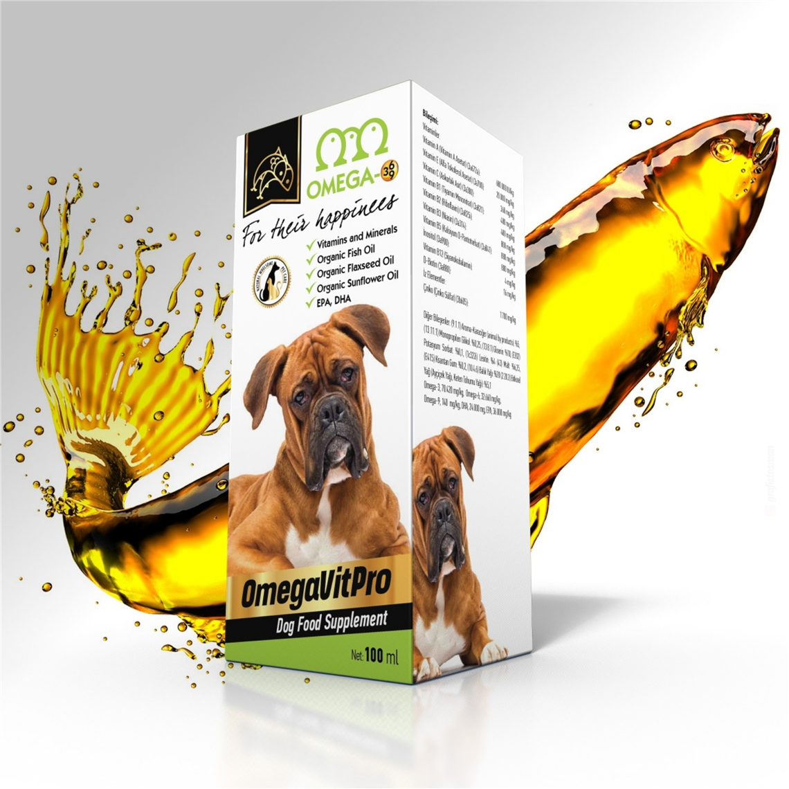 OMEGA VİTPRO KÖPEK 100 ML
